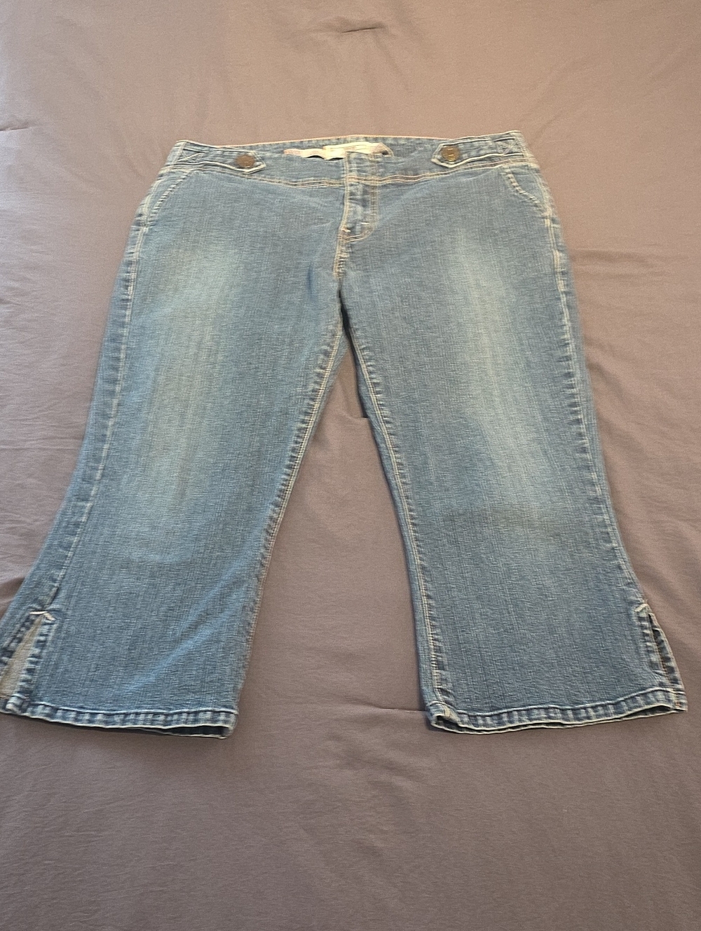 Levi Strauss Denim Cropped Capris